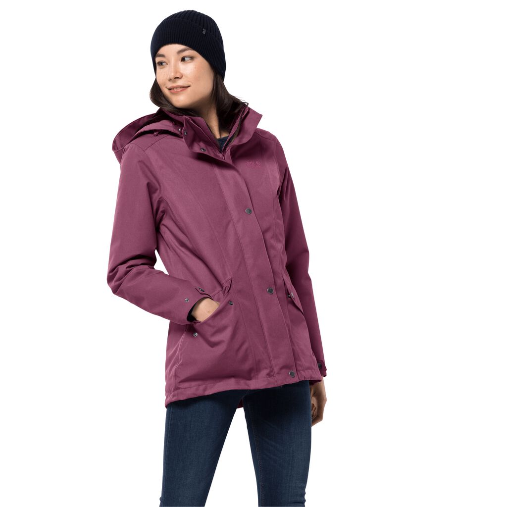 Jack Wolfskin PARK AVENUE Vestes Femme Violette - LREJANK-59